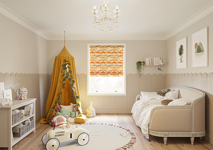 Wild West, Desert - Motorised Roman Blind - Image 8